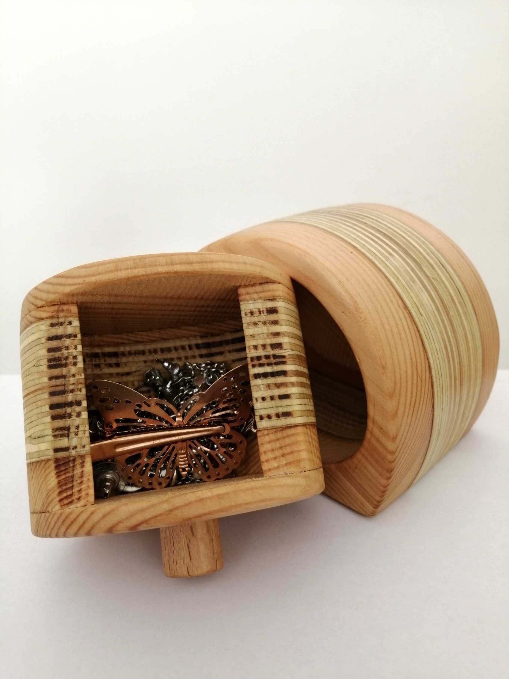 Curved wooden box A great scrap wood project Woodwork Matters